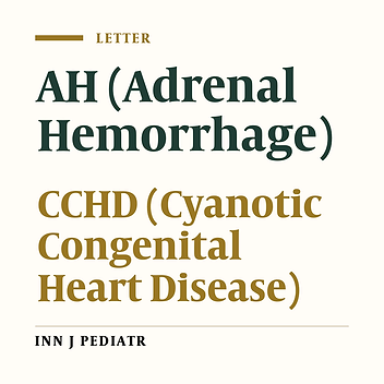 Adrenal Hemorrhage Mimicking of Cyanotic Disorders in Newborns