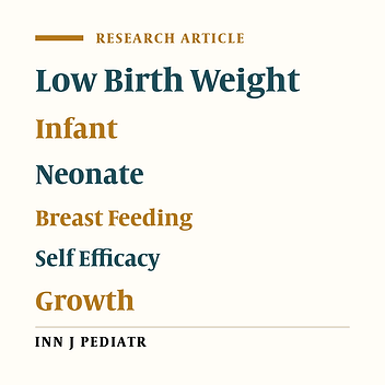 Effect of Natural-Feeding Education on Successful Exclusive Breast-Feeding and Breast-Feeding Self-Efficacy of Low-Birth-Weight Infants