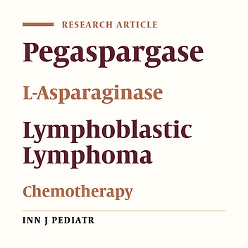 Treatment of Children with Advanced-Stage Lymphoblastic Lymphoma with Pegaspargase