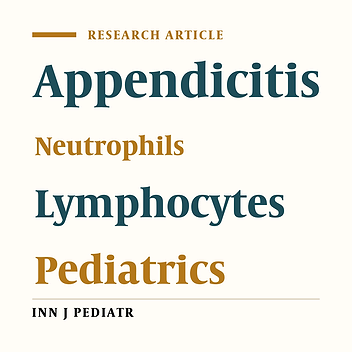 Investigation of the Diagnostic Value of Neutrophil to Lymphocyte Ratio in Pediatric Appendicitis Cases