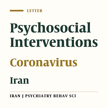 The Need for Psychosocial Interventions to Manage the Coronavirus Crisis