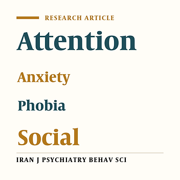 Attention Bias Modification for Social Anxiety Disorder: A Randomized Controlled Trial