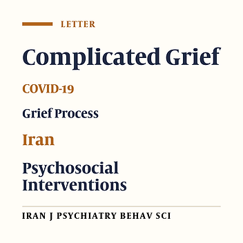 Grief Process and the COVID-19 Pandemic: Wise Intervention in Vulnerable Groups and Survivors