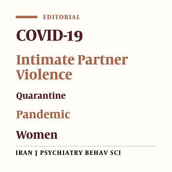 Intimate Partner Violence Concerns During COVID-19 Pandemic