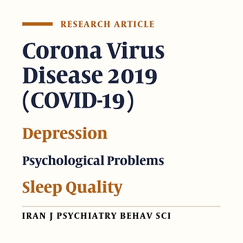 Depression Symptoms and Sleep Quality During COVID-19 Outbreak in Iran: A National Cross-sectional Study