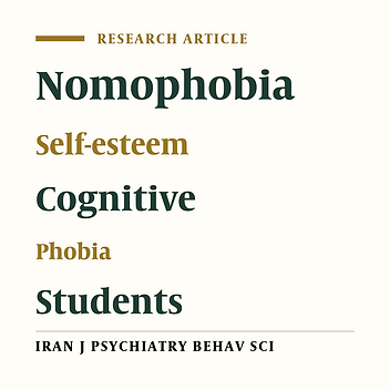 The Effectiveness of Nomophobia Therapy on Self-esteem and Nomophobia Symptoms in High School Students