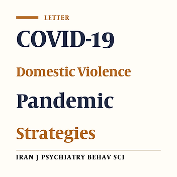 COVID-19 Pandemic and Domestic Violence Against Women: Implications of Strategies to Protect Women