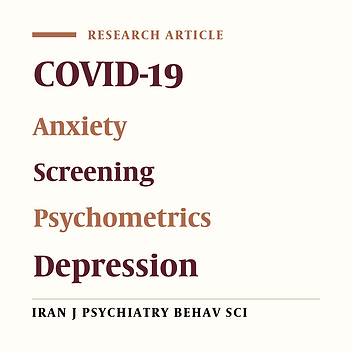 Psychometric Properties of Coronavirus Anxiety Scale in Iranian Population