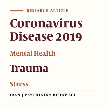 Posttraumatic Stress Symptoms and General Mental Health Problems During the COVID-19 Pandemic in Iran: A Web-Based Cross-sectional Survey