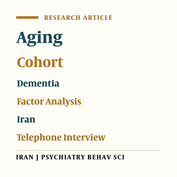 Validation of Persian Version of the Telephone Interview for Cognitive Status-modified Questionnaire among Iranian Adults