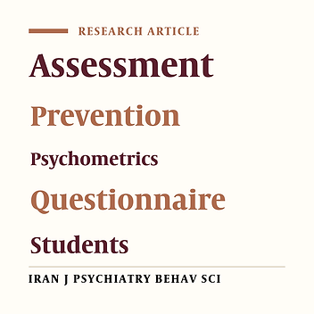 Factors Affecting the Prevention of Violence Questionnaire in Female Students: Design and Psychometric Properties
