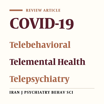 Role of Telemental Health During the COVID-19 Pandemic: An Early Review