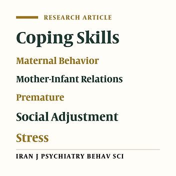 Effects of Empowering Mothers of Premature Infants on Their Stress Coping Strategies