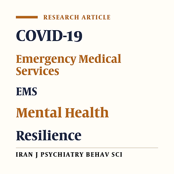 Mental Health and Resilience in Emergency Medical Services Practitioners During the COVID-19 Pandemic