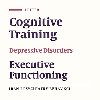 Computerized Cognitive Training Interventions in Major Depression