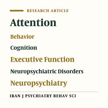 Prediction of Cognitive Decline by Behavioral Symptoms in Neuropsychiatric Disorders