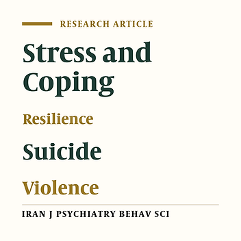 The Effect of Resilience and Stress Coping Styles on Suicide Attempts in Females Reporting Spouse-Related Abuse