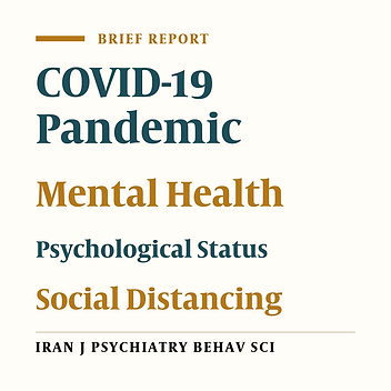 Psychological Impact of the COVID-19 Outbreak on Mental Health Among Iranians