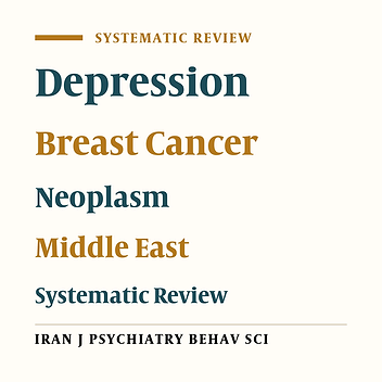 Middle Eastern Patients with Breast Cancer and Depression: A Systematic Review and Meta-analysis