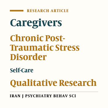 Explanation of the Factors Facilitating Self-Care Among Iranians’ Veterans with Chronic Post-Traumatic Stress Disorder: A Qualitative Study
