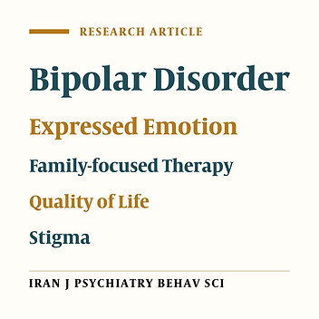 Effectiveness of Family-Focused Therapy in Bipolar Disorder: A Randomized Controlled Trial