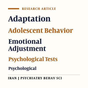 Evaluation of the Psychometric Properties of Student Adaptation to College Questionnaire Among Iranian Freshmen