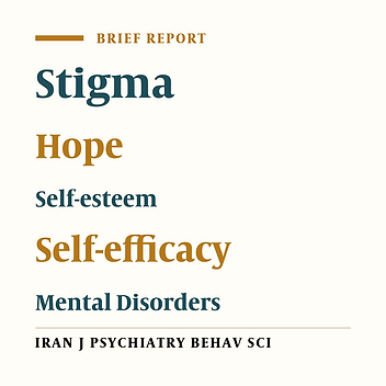 The Role of Internalized Stigma in Modulating Hope, Self-esteem, and Self-efficacy Among Outpatients with Mental Illness