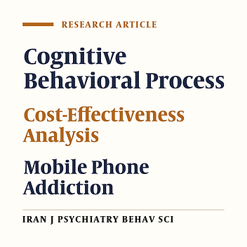 Effect of Educational Intervention on Reducing Mobile Phone Addiction: Application of Transtheoretical Model