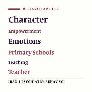 Investigating the Effectiveness of Character Empowerment Training on Primary School Teachers’ Teaching Emotions