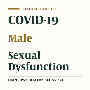Short and Long-Term Effects of COVID-19 on Male Sexual Function