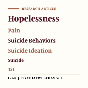 Structural Equation Modeling of Suicidal Ideation and Behavior: A Three-Step Theory Perspective