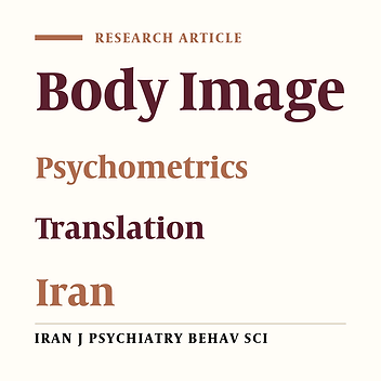 Psychometric Evaluation of the Persian Version of Body Image Coping Strategies Inventory
