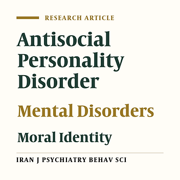Morality and Psychopathology: Tendencies to Personality Disorders and Some Other Mental Disorders Among Individuals with High and Low Moral Identity