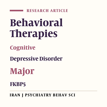 FK506 Binding Protein 5 and Solute Carrier Family 6 Member 4 Genes as Biomarkers and Treatment Responders in Major Depressive Disorder: Randomized Clinical Trial