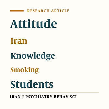 Smoking and Its Related Factors Among Iranian High School Students
