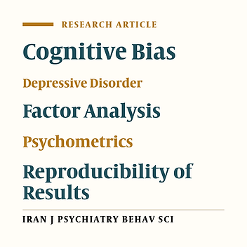 Psychometric Properties of Persian-Ambiguous Scenarios Test for Depression in Iranian Population