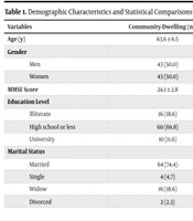 Sensory Processing in Aging: A Comparative Study of Institutionalized and Community-Dwelling Elders Using Dunn's Framework