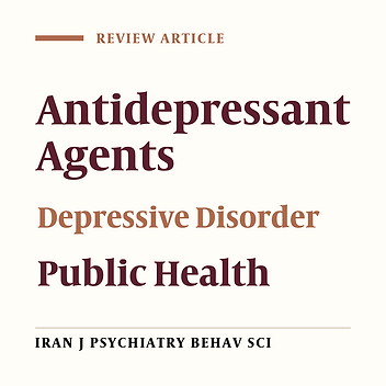 The Public Health Impact of Antidepressant Medications