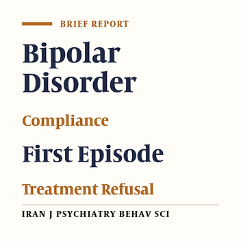 Non-Compliance After First Episode of Manic or Mixed Mood State: A 17-Months Follow-up