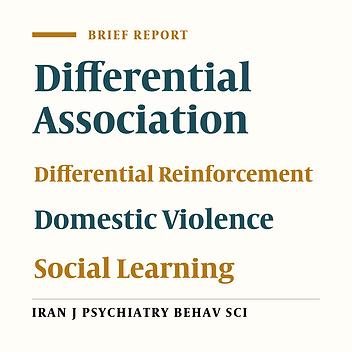Breaking Down the Social Learning of Domestic Violence
