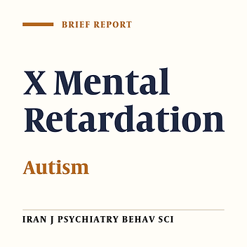 Fragile X Mental Retardation Protein is Reduced in Cerebella of Subjects with Autism