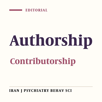 Authorship and Contributorship