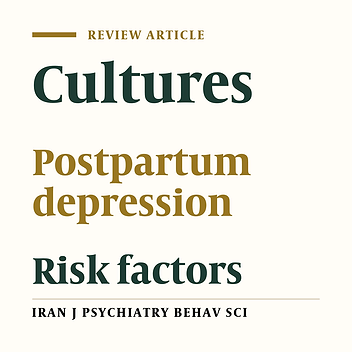 Postnatal Depression and Its Associated Factors in Women from Different Cultures