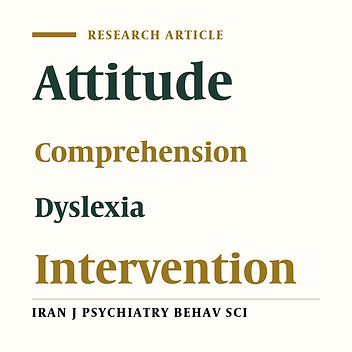 The Effectiveness of the Barton’s Intervention Program on Reading Comprehension and Reading Attitude of Students with Dyslexia