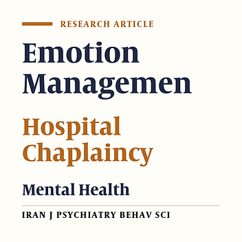 Mental Health and Hospital Chaplaincy: Strategies of Self-Protection (Case Study: Toronto, Canada)