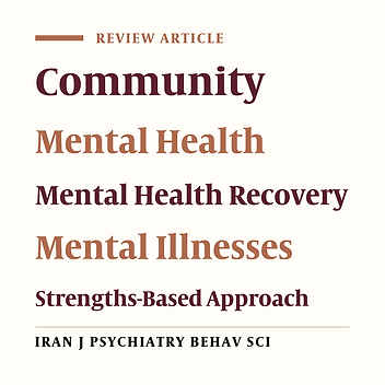 Strengths-Based Approach for Mental Health Recovery