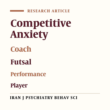 The Relationship between Coaches’ and Athletes’ Competitive Anxiety, and their Performance