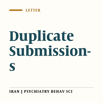 Facing to “Duplicate Submission” As a Scientific Misconduct