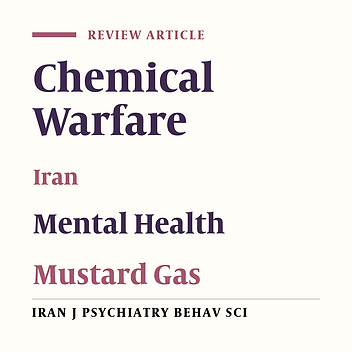 Sulfur Mustard Effects on Mental Health and Quality-of-Life: A Review