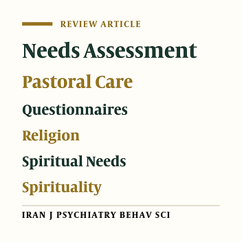 Questionnaires Measuring Patients’ Spiritual Needs: A Narrative Literature Review